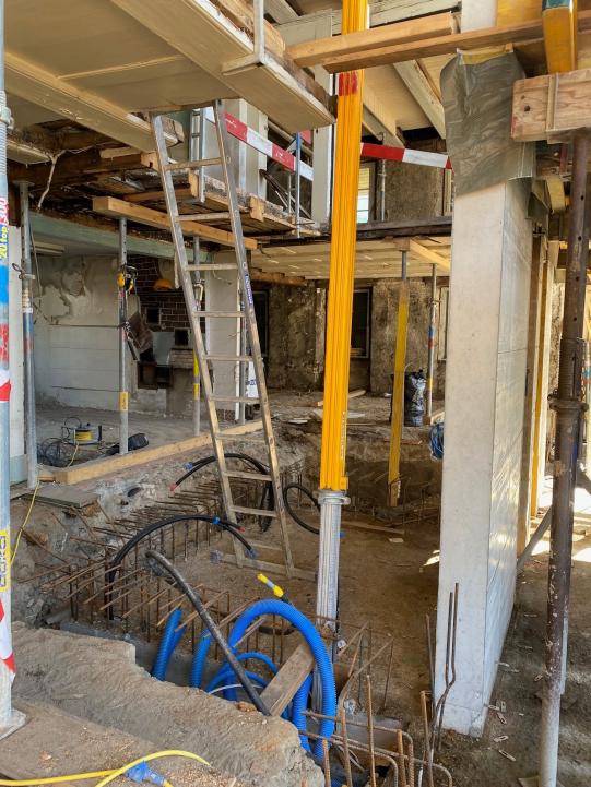 Bodenplatte Liftschacht